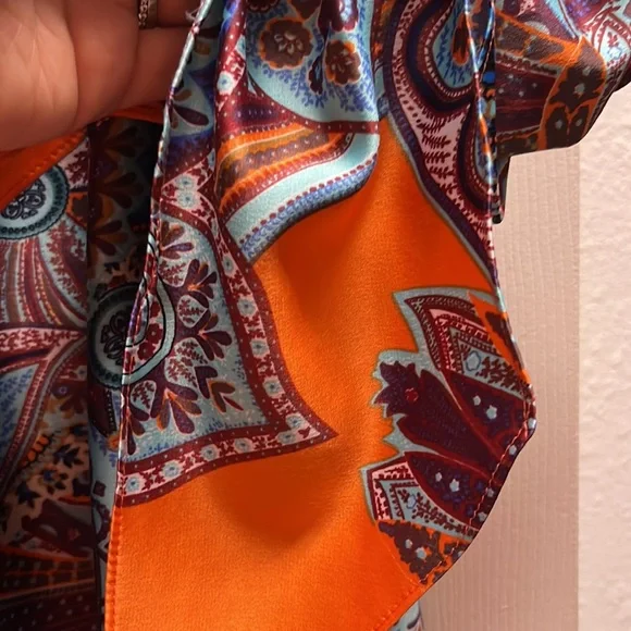 Nordstrom- Maternal America Maternity Dress- Gently used. Silk type skirt - Picture 4 of 7